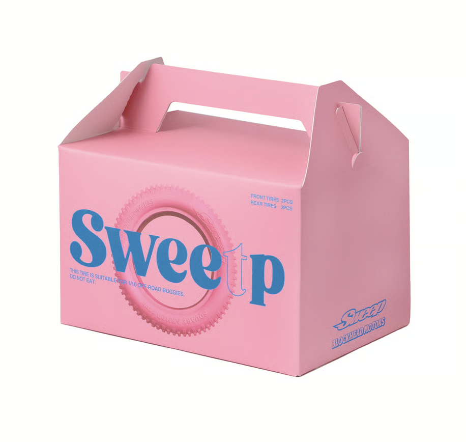 激安/新作 x Sweep BHM576 BLOCKHEAD BOXセット SWEET ピンクタイヤ MOTORS アメコミ